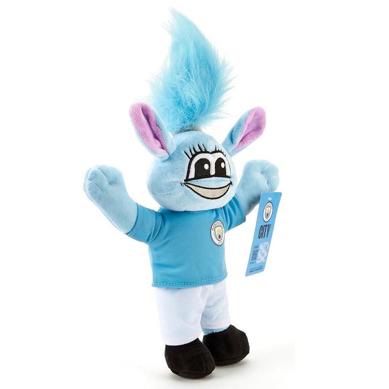 Manchester City FC Plush Moonbeam Mascot - Soft Touch Crest Edition 100 Polyester Toy