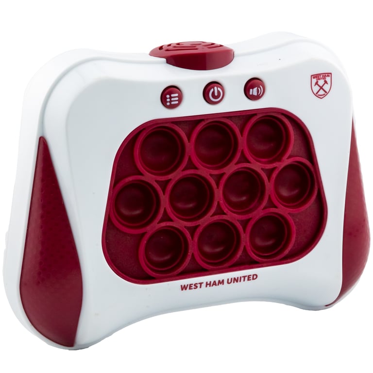 West Ham United FC Pop Puzzle Game - Handheld Fidget Toy with Multiplayer Mode and Memory Challenge