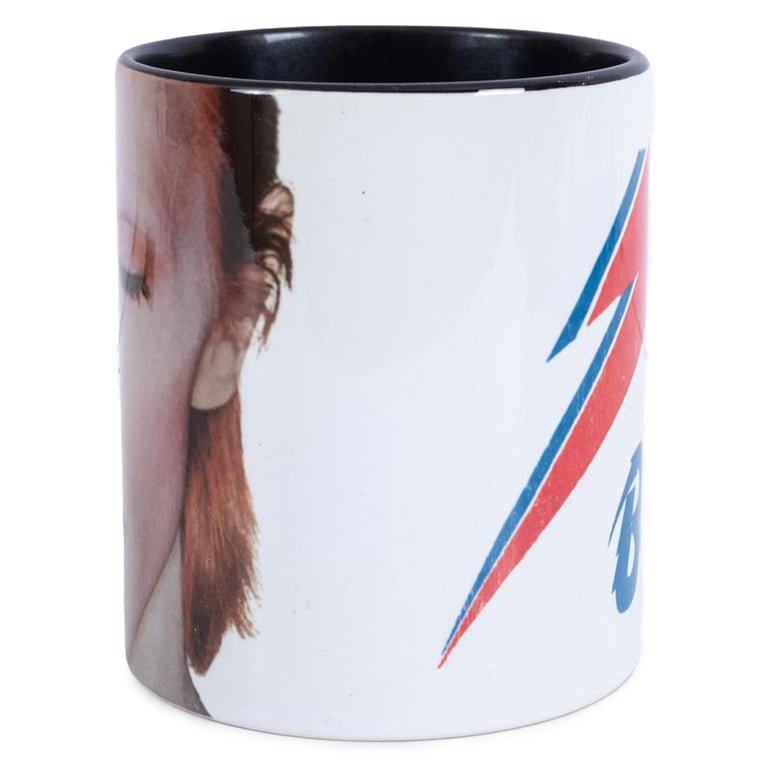 David Bowie Aladdin Sane Ceramic Rock Star Mug - Perfect Gift for Music Lovers