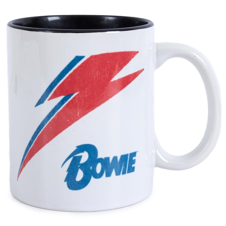 David Bowie Aladdin Sane Ceramic Rock Star Mug - Perfect Gift for Music Lovers