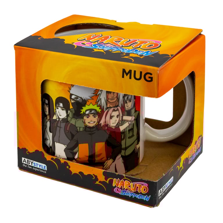 Naruto Shippuden Konoha Ninjas Ceramic Coffee Mug