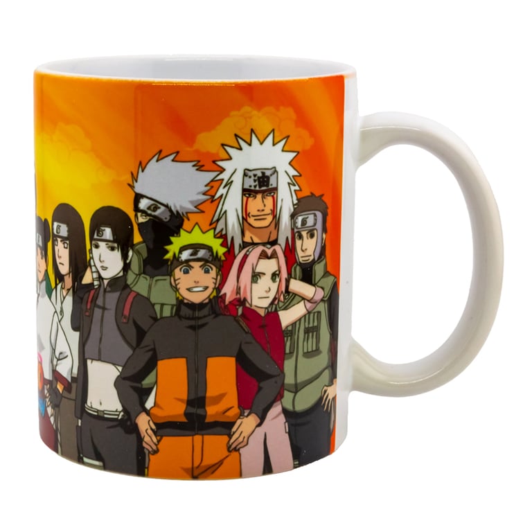Naruto Shippuden Konoha Ninjas Ceramic Coffee Mug