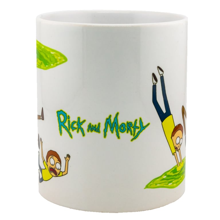Rick And Morty Ceramic Coffee Mug - Travel Through Universes in Style