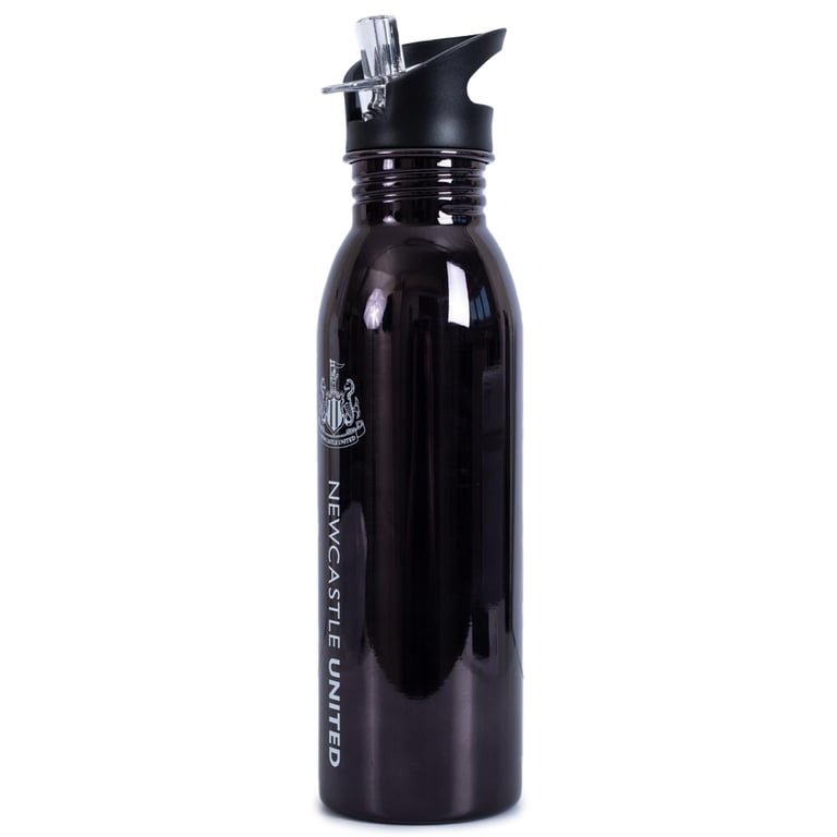 Newcastle United UV Metallic Stainless Steel Water Bottle