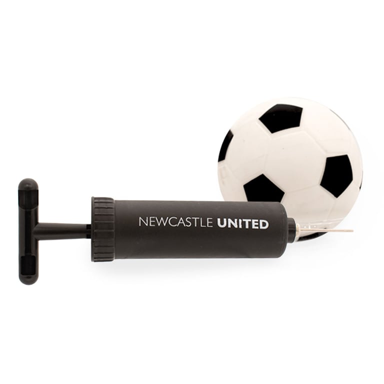 Newcastle United FC Skill Goal Set - 2 Foldable Goals, Hand Pump & Carry Bag Included