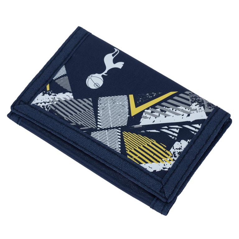 Tottenham Hotspur FC Vector Design Wallet - Zipped Pocket and Multiple Compartments