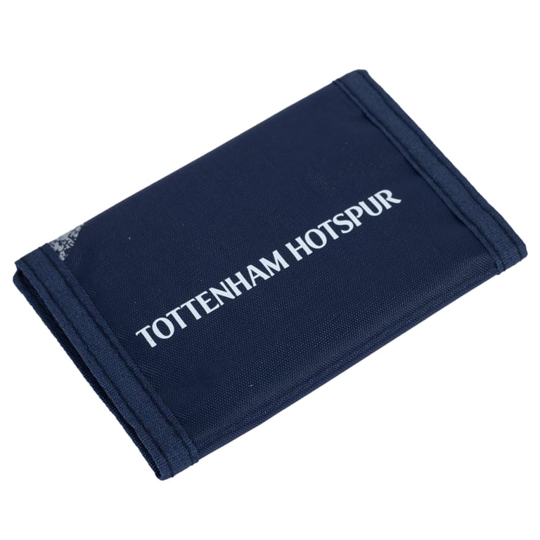 Tottenham Hotspur FC Vector Design Wallet - Zipped Pocket and Multiple Compartments