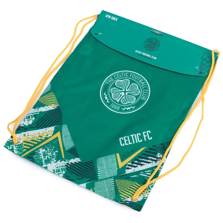 Celtic FC Vector Design Green Gym Bag