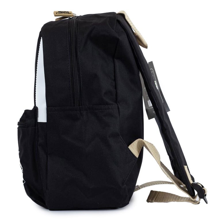 Newcastle United FC Stripe Junior Backpack - Adjustable Straps & Large Capacity