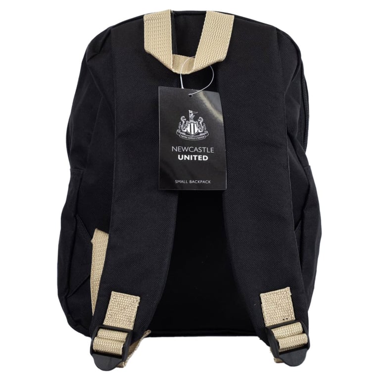 Newcastle United FC Stripe Junior Backpack - Adjustable Straps & Large Capacity