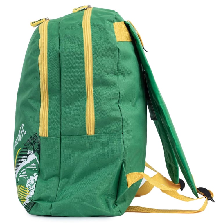 Celtic FC Vector Design Adjustable Backpack with Crest and Large Main Compartment