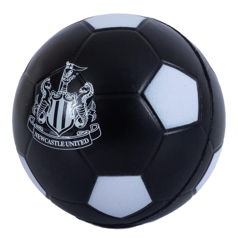 Newcastle United FC Official Stress Ball - Classic Football Design PU Foam Made
