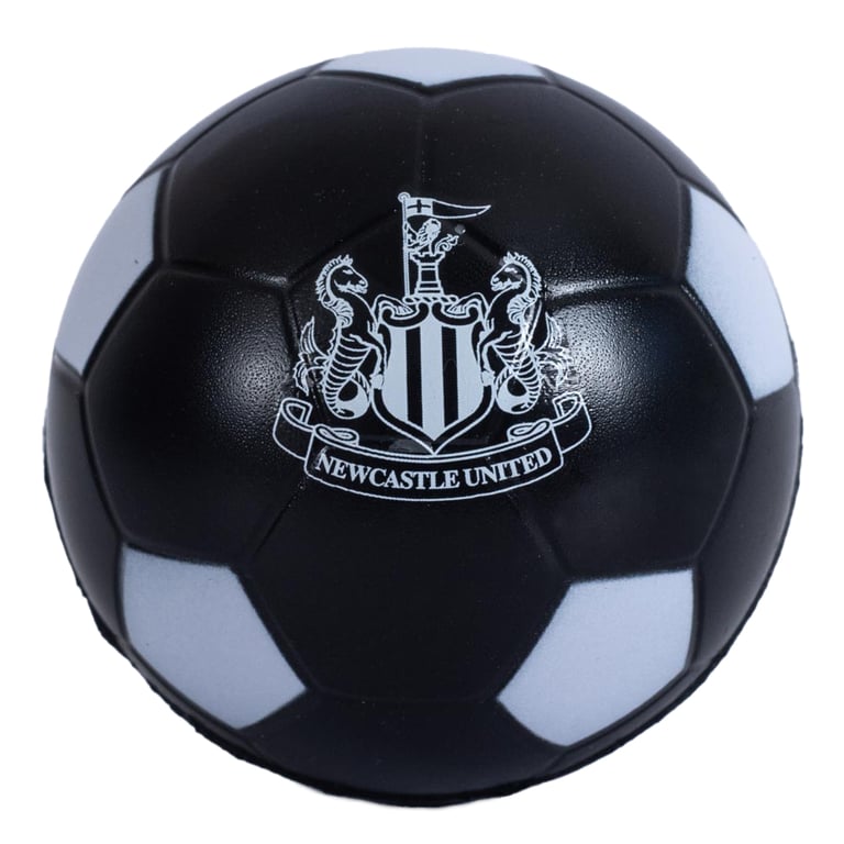 Newcastle United FC Official Stress Ball - Classic Football Design PU Foam Made
