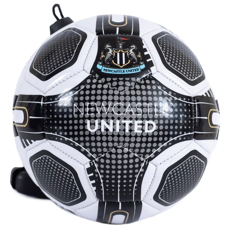 Newcastle United FC Size 2 Skills Trainer - Improve Passing and Control with Official Training Ball