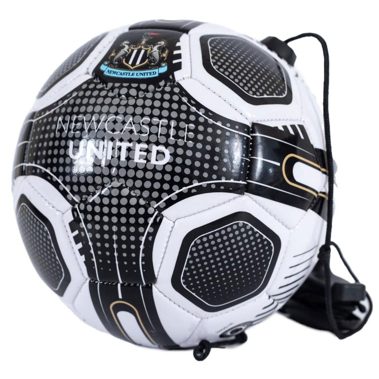 Newcastle United FC Size 2 Skills Trainer - Improve Passing and Control with Official Training Ball