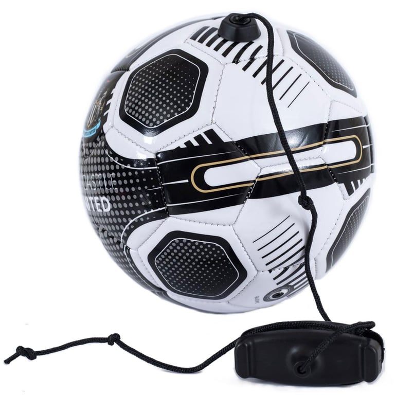 Newcastle United FC Size 2 Skills Trainer - Improve Passing and Control with Official Training Ball