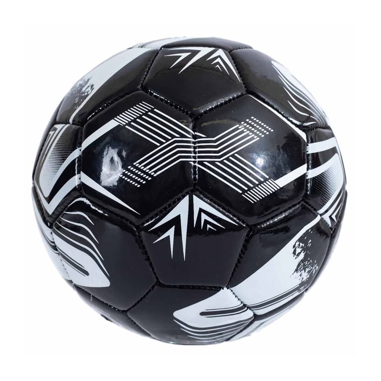 Newcastle United FC Turbine Skill Ball - 32 Panel Black and White Football for Training