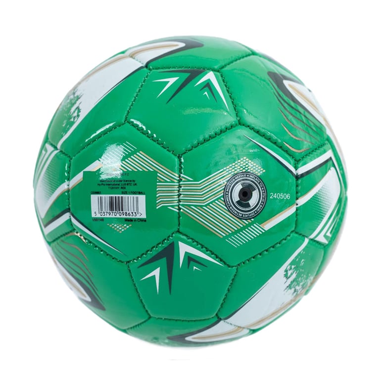 Celtic FC Turbine Skill Practice Ball - 32 Panel Green and White Soccer Ball with Celtic Crest