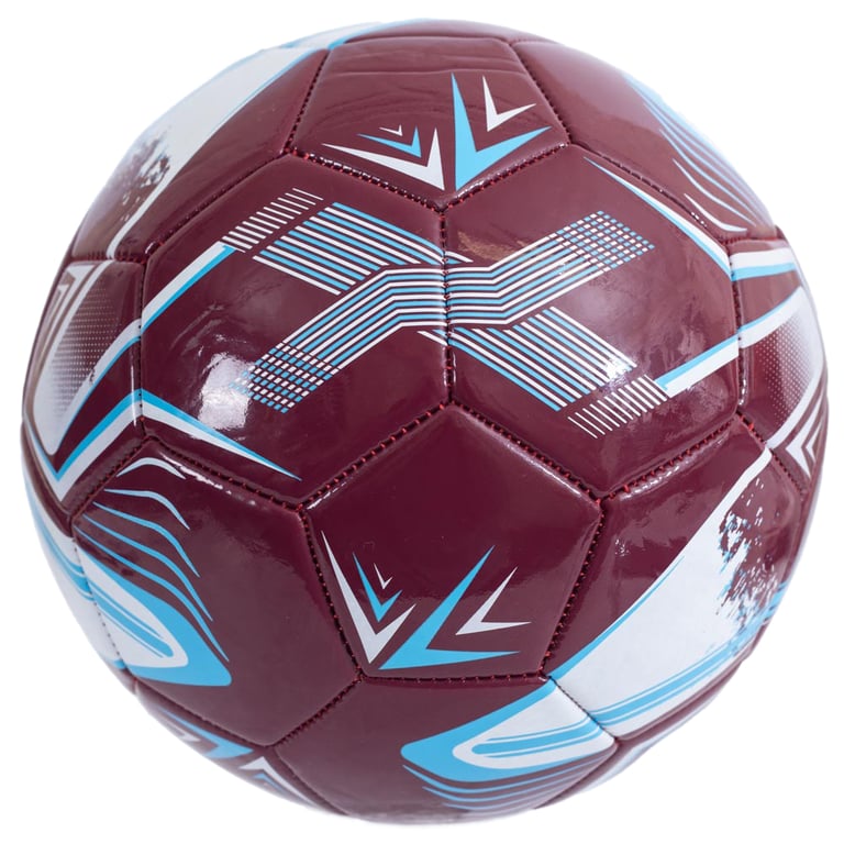 West Ham United FC Turbine Design 32 Panel PVC Football - Adult Size