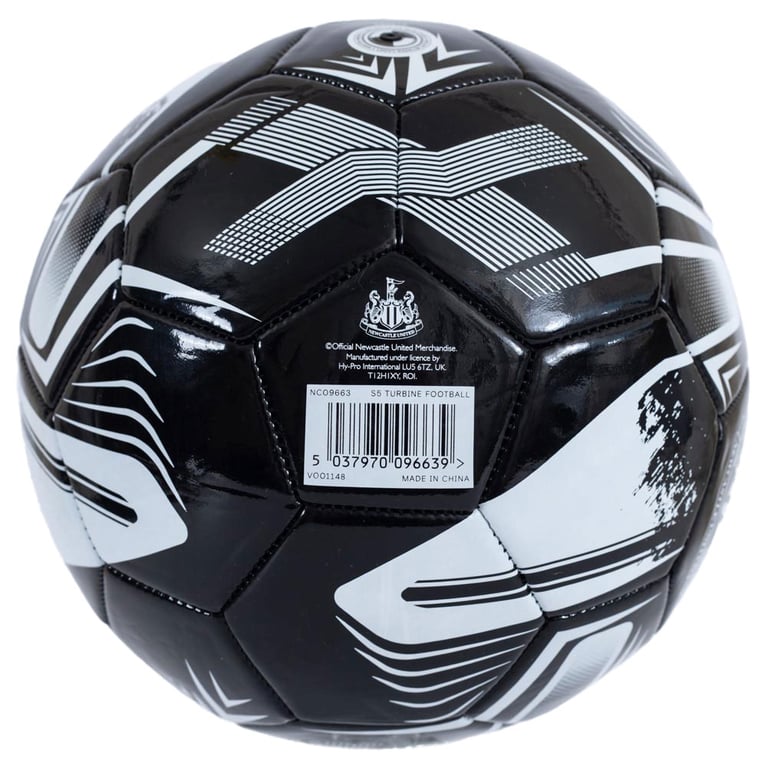 Newcastle United FC Turbine 32 Panel PVC Football with Official Crest