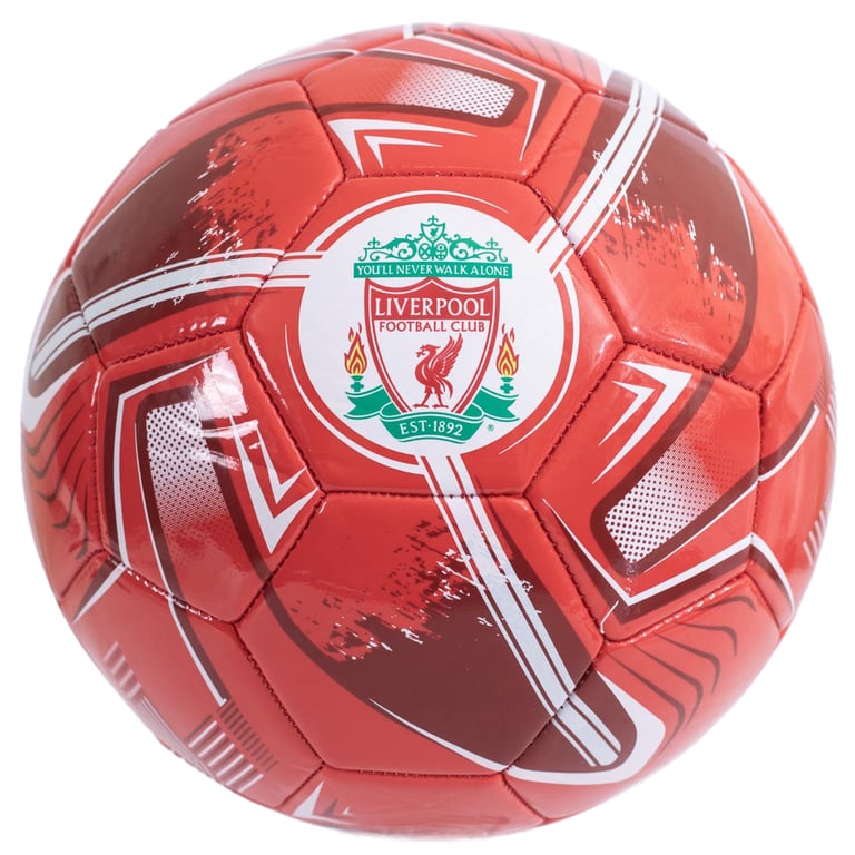 Liverpool FC Turbine Design 32 Panel PVC Football for Adults