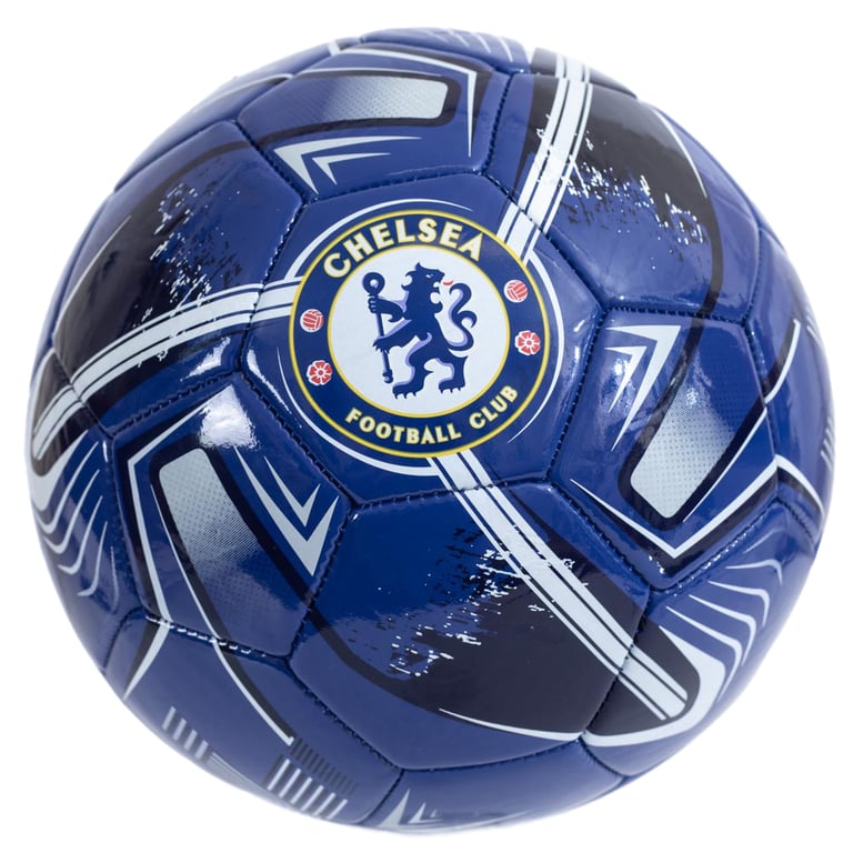 Chelsea FC Turbine Design 32 Panel PVC Football - Official Crest Featured