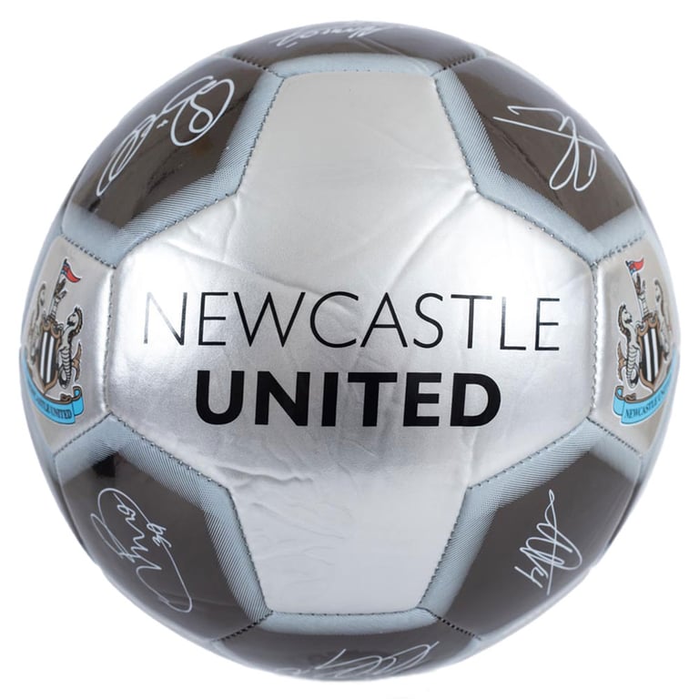 Newcastle United FC Sig 26 Panel High Spec Synthetic Football - Official Player Signature Edition