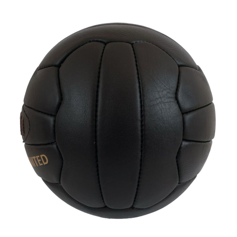 Newcastle United FC Genuine Leather Retro Heritage Football Ball