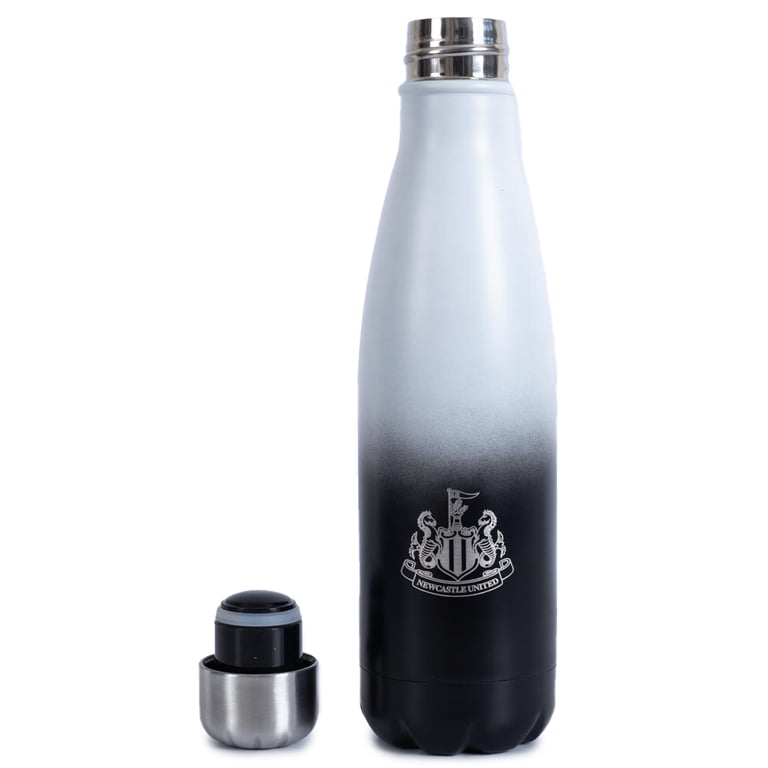 Newcastle United FC Stainless Steel Thermal Flask - 24hr Temperature Retention & Screw Top Lid