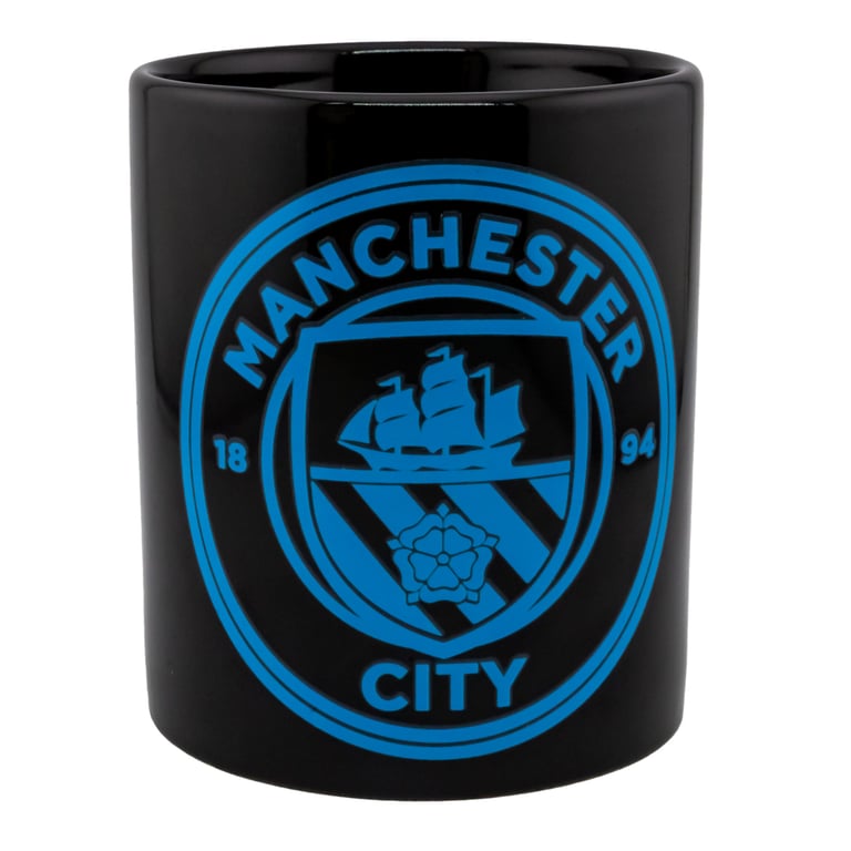 Manchester City FC Heat Changing Ceramic Coffee Mug - Hot Liquid Activated Design
