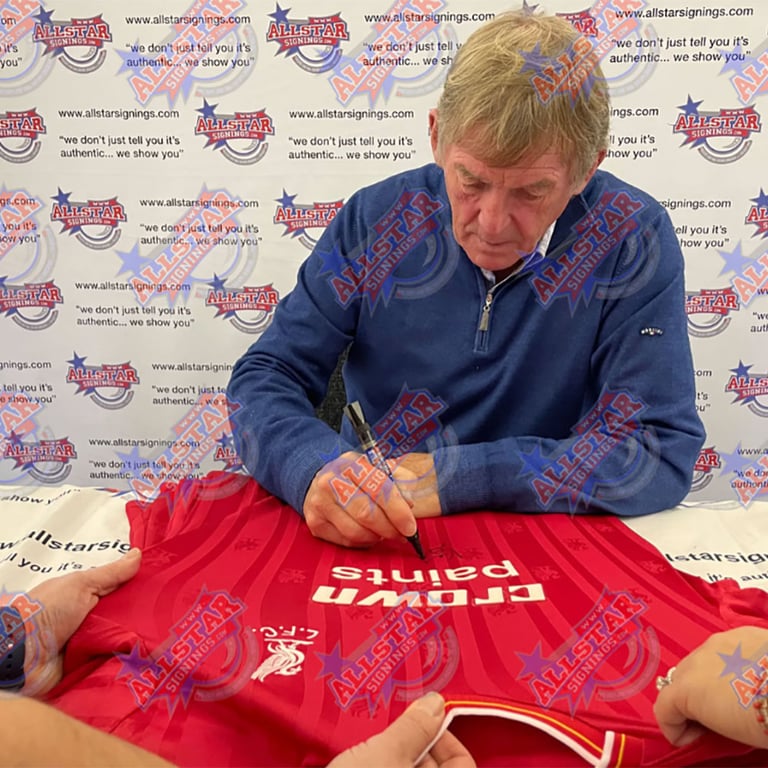 Liverpool FC 1986 Dalglish Signed Replica Shirt - Personally Authenticated