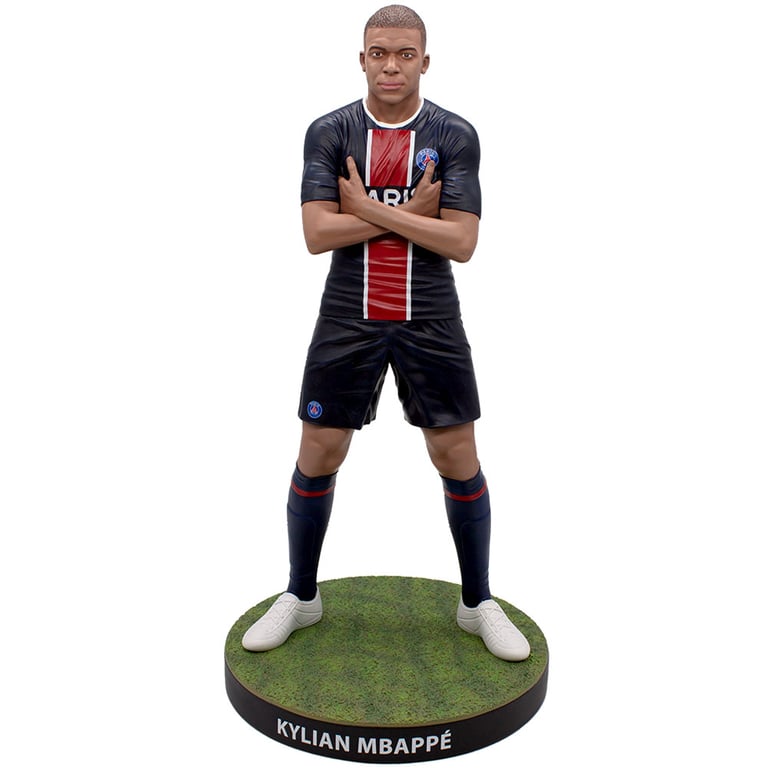 Kylian Mbappe PSG Home Kit Premium Resin Statue