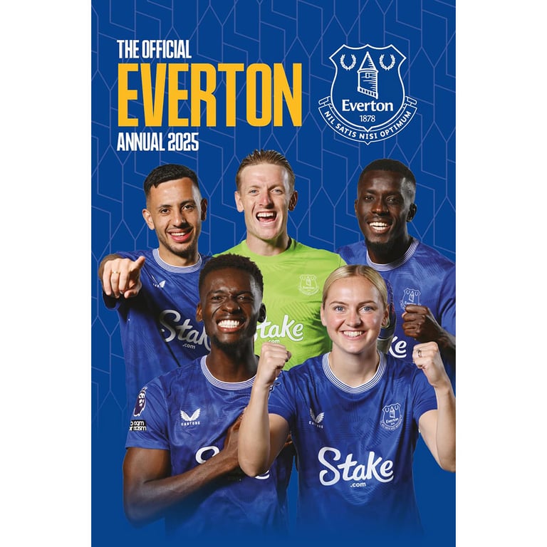 Everton FC Official Annual 2025 - Team Profiles, History & Puzzles Included