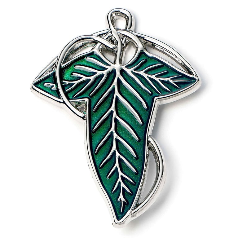 Lord of the Rings Enamel Badge - Leaf of Lorien Collector s Pin