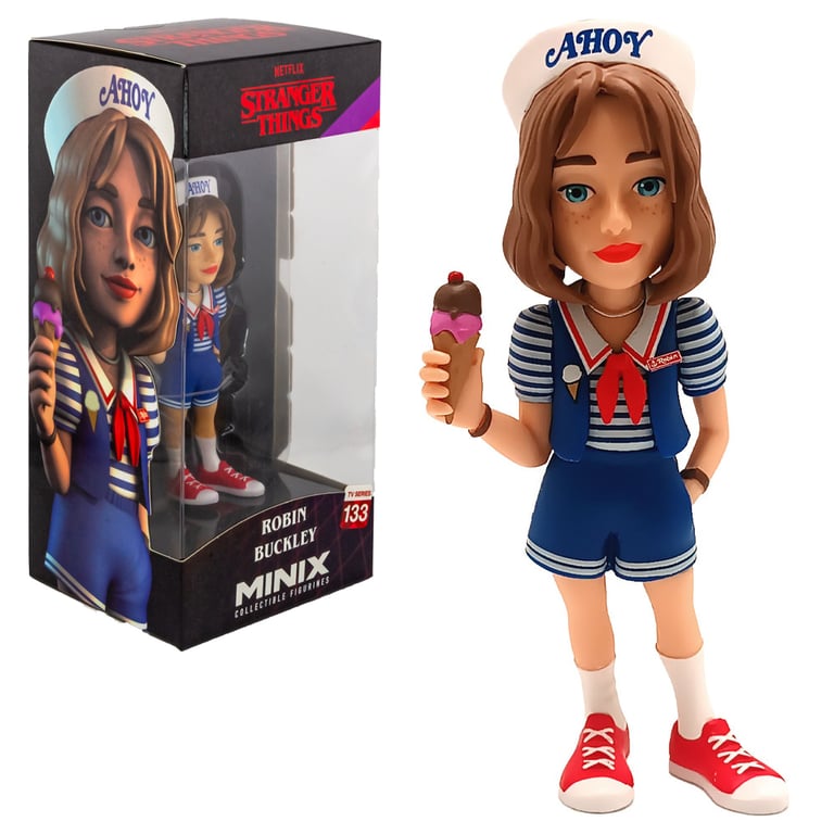 Stranger Things MINIX Figure - Robin Buckley Collectible Figurine, TV Series Collectors Number 133