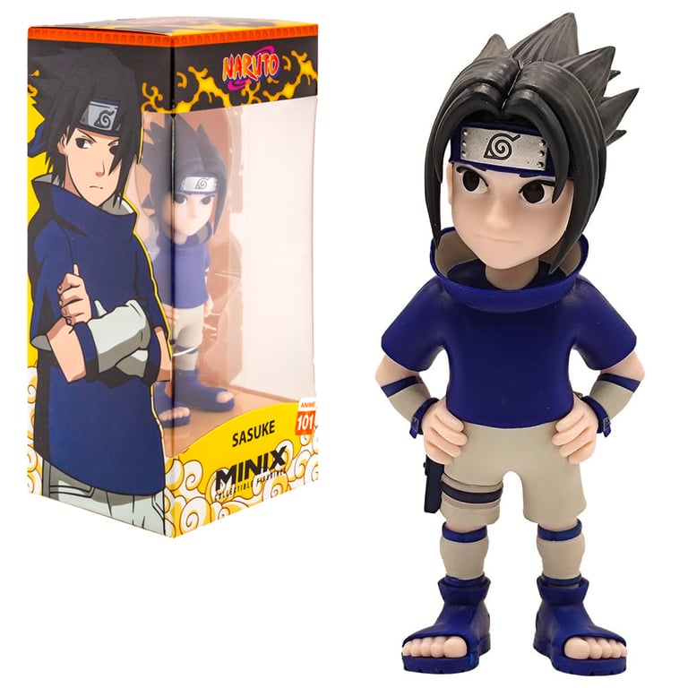 Naruto MINIX Sasuke Uchiha Collectible Figurine Anime Collector s Item 101