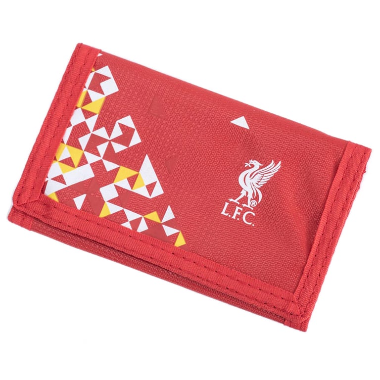 Liverpool FC Particle Wallet - Club Crest Design with 5 Compartments and Zipped Pocket