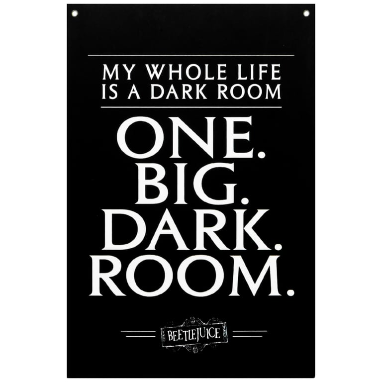Beetlejuice XL Extra Large Fabric Wall Banner - Dark Room Bedroom Decor