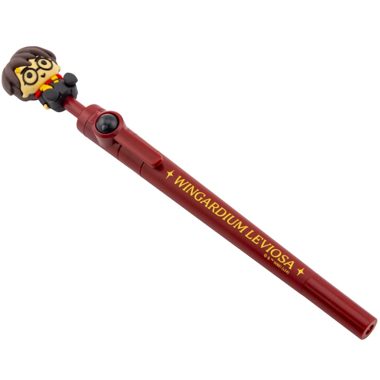 Harry Potter Fidget Pen with Spinning Character and Ballpoint Ink