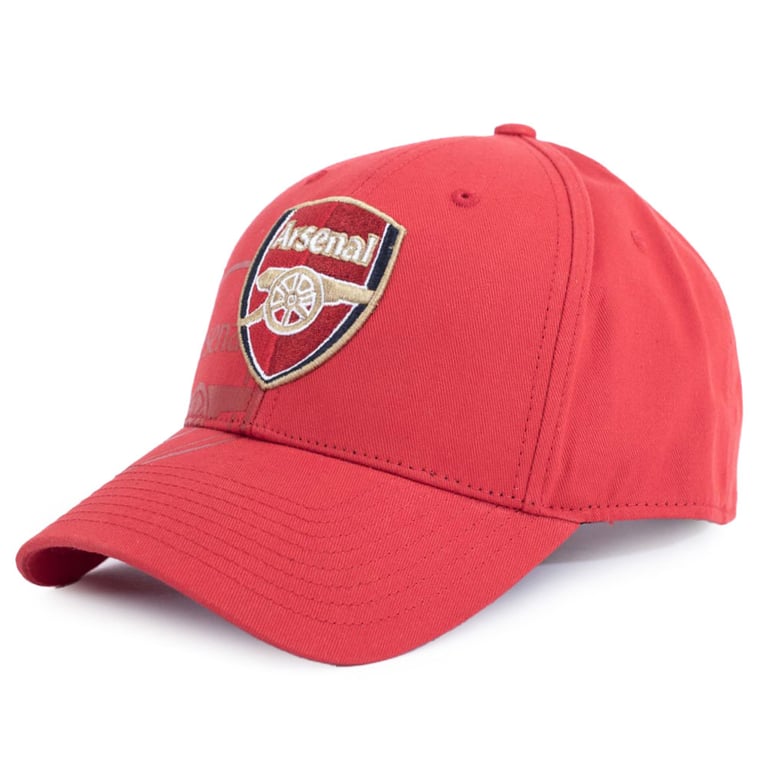 Arsenal FC Red Obsidian MVP Cap - Adjustable Embroidered Crest