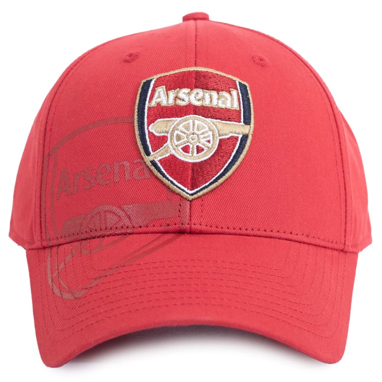 Arsenal FC Red Obsidian MVP Cap - Adjustable Embroidered Crest