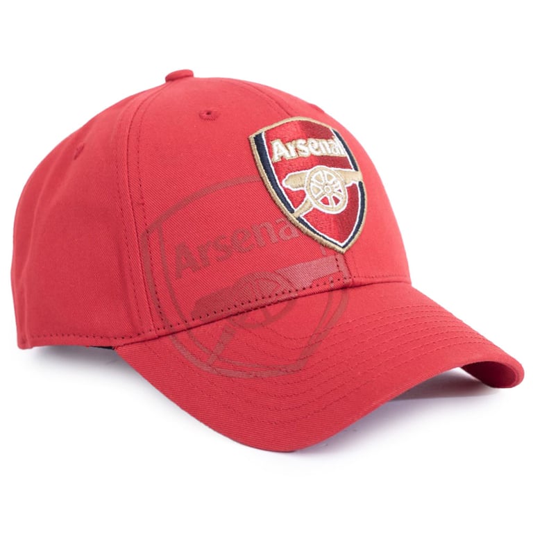 Arsenal FC Red Obsidian MVP Cap - Adjustable Embroidered Crest