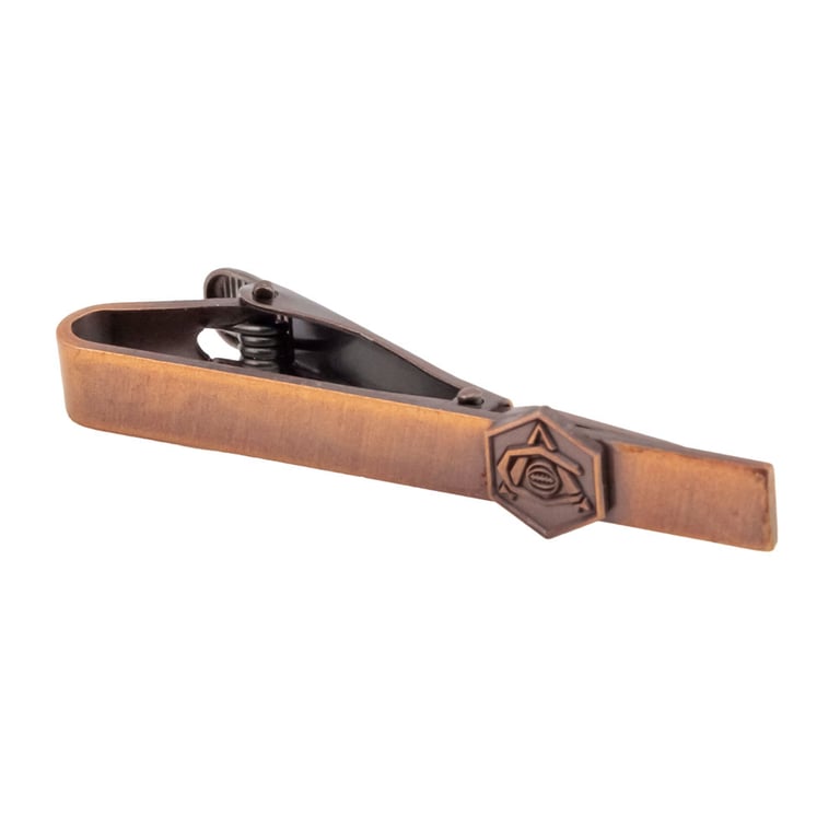 Arsenal FC Heritage Tie Slide - Antique Gold Art Deco Crest Pin