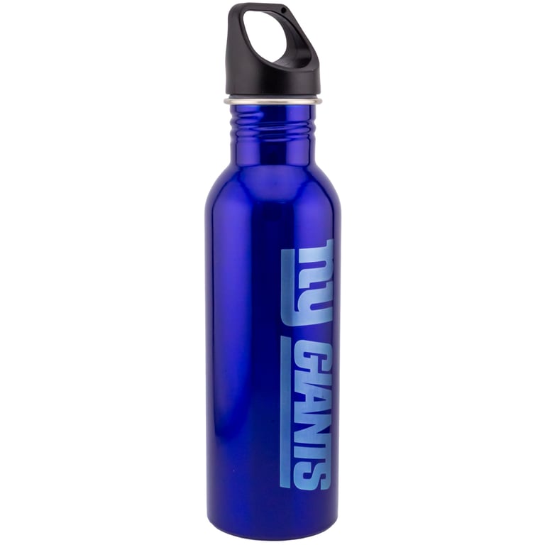 New York Giants Stainless Steel 750ml Canteen Water Bottle - Vibrant Blue Finish