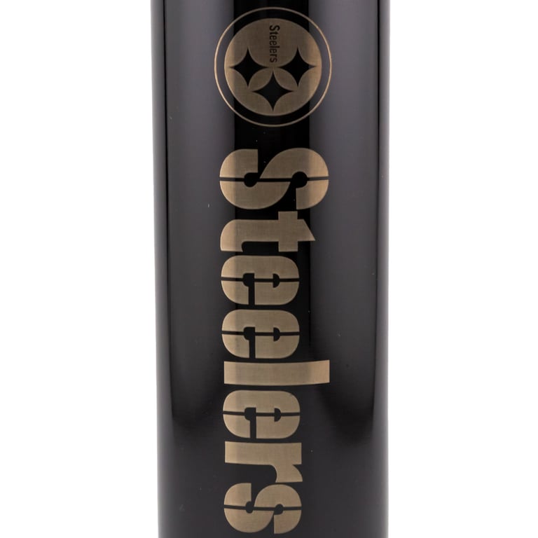 Pittsburgh Steelers Stainless Steel Canteen Water Bottle - 750ml Black