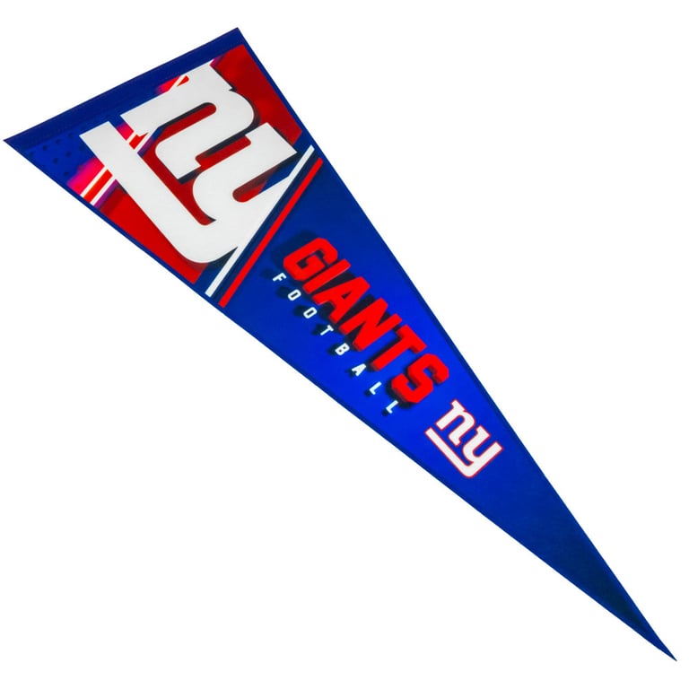 New York Giants Classic Felt Team Pennant - Official NFL Supporters Wall Decor