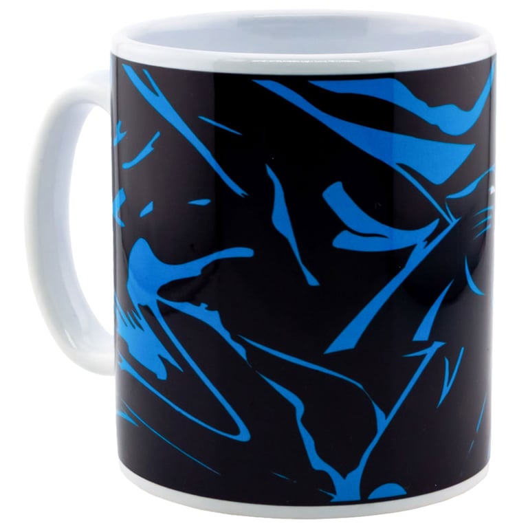 Carolina Panthers Camo Design Ceramic Mug - Kiln Fired Finish with Panther Logo