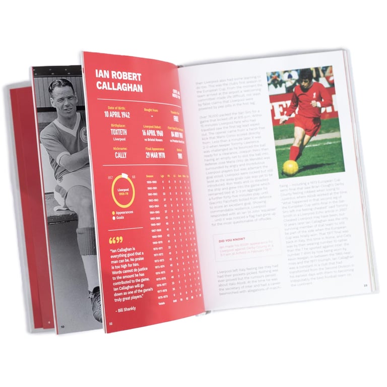 Liverpool FC Number 7s Book - A Comprehensive History of Iconic Players and Memorable Games