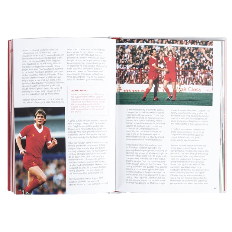 Liverpool FC Number 7s Book - A Comprehensive History of Iconic Players and Memorable Games