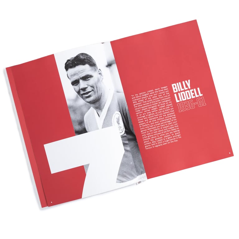 Liverpool FC Number 7s Book - A Comprehensive History of Iconic Players and Memorable Games